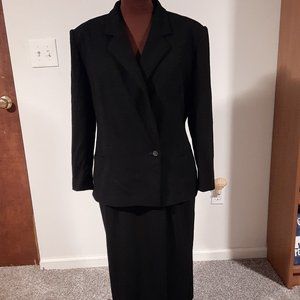 Ralph Lauren Women's Wool Suit Jacket and Skirt